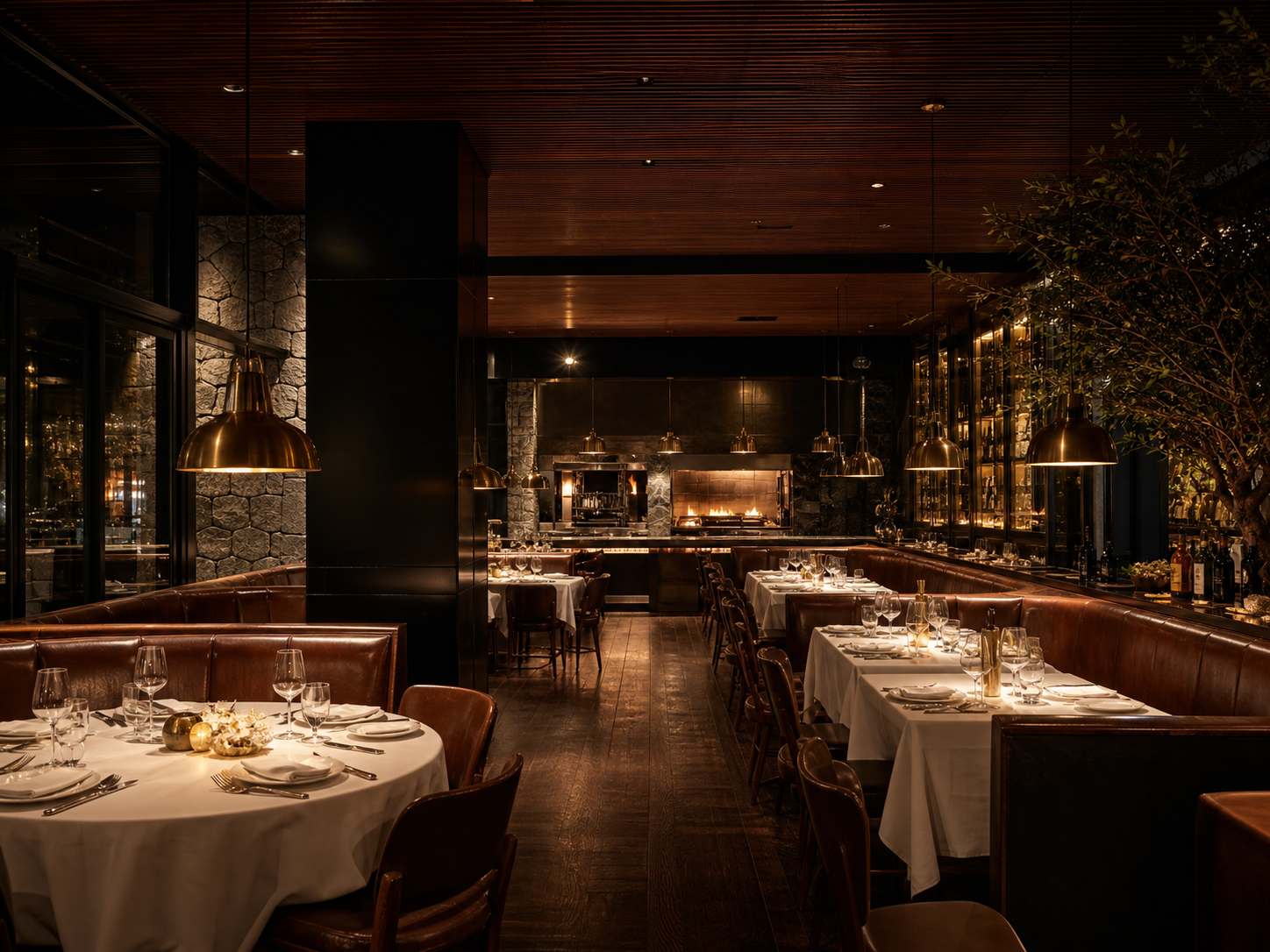 Salón Principal de Noche